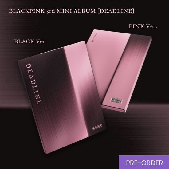 {PRE-ORDER} BLACKPINK 3rd MINI ALBUM [DEADLINE] (Standard Ver.)